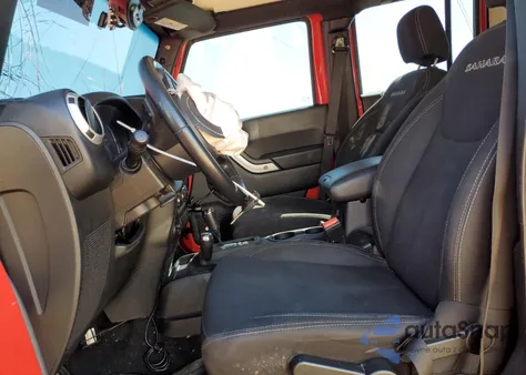 2018 Jeep Wrangler Unlimited Sahara z USA, uszkodzony, nr VIN 1C4BJWEGXJL913539